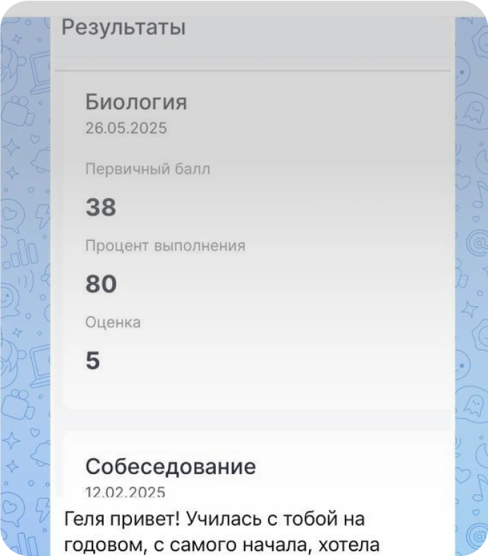 Оценка 5 по ОГЭ