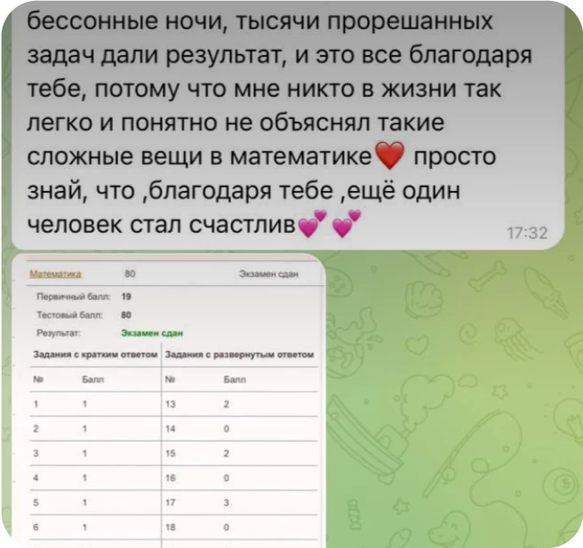 80 баллов по ЕГЭ