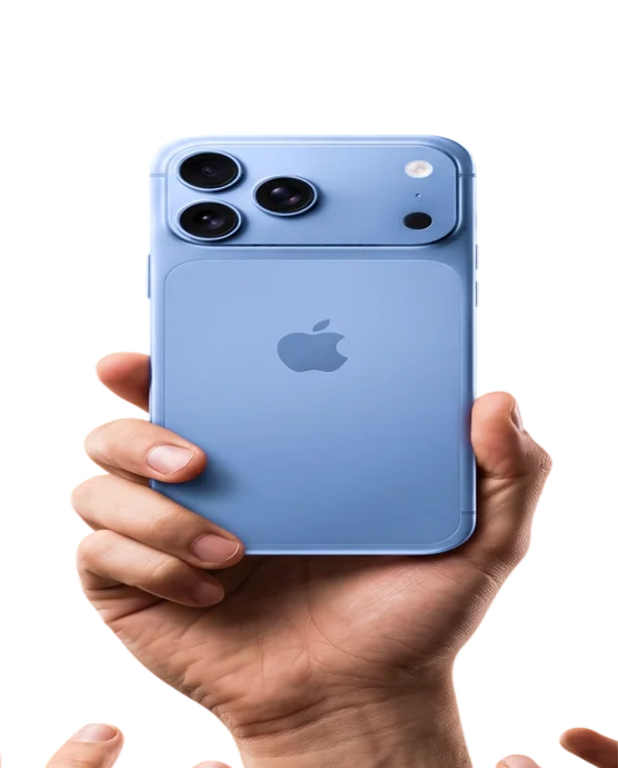 iPhone в руке