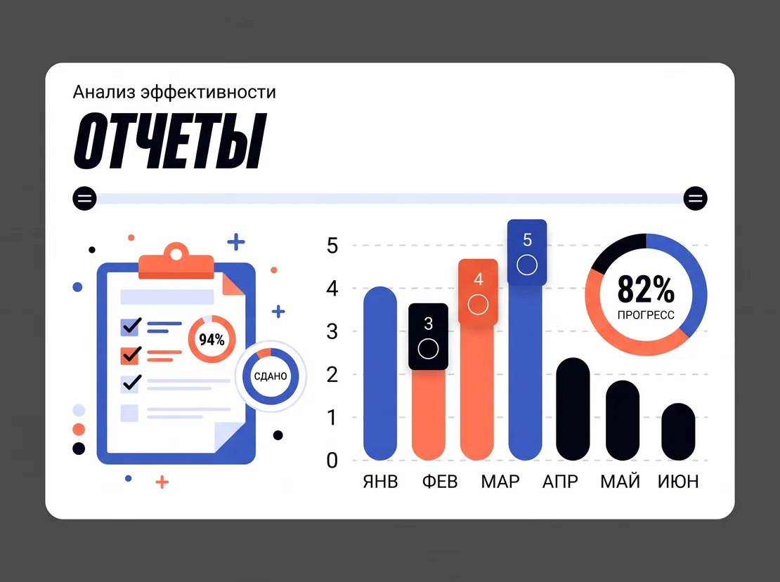 Отчёт наставника: анализ эффективности