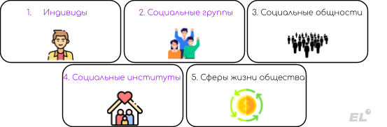 Сферы жизни общества