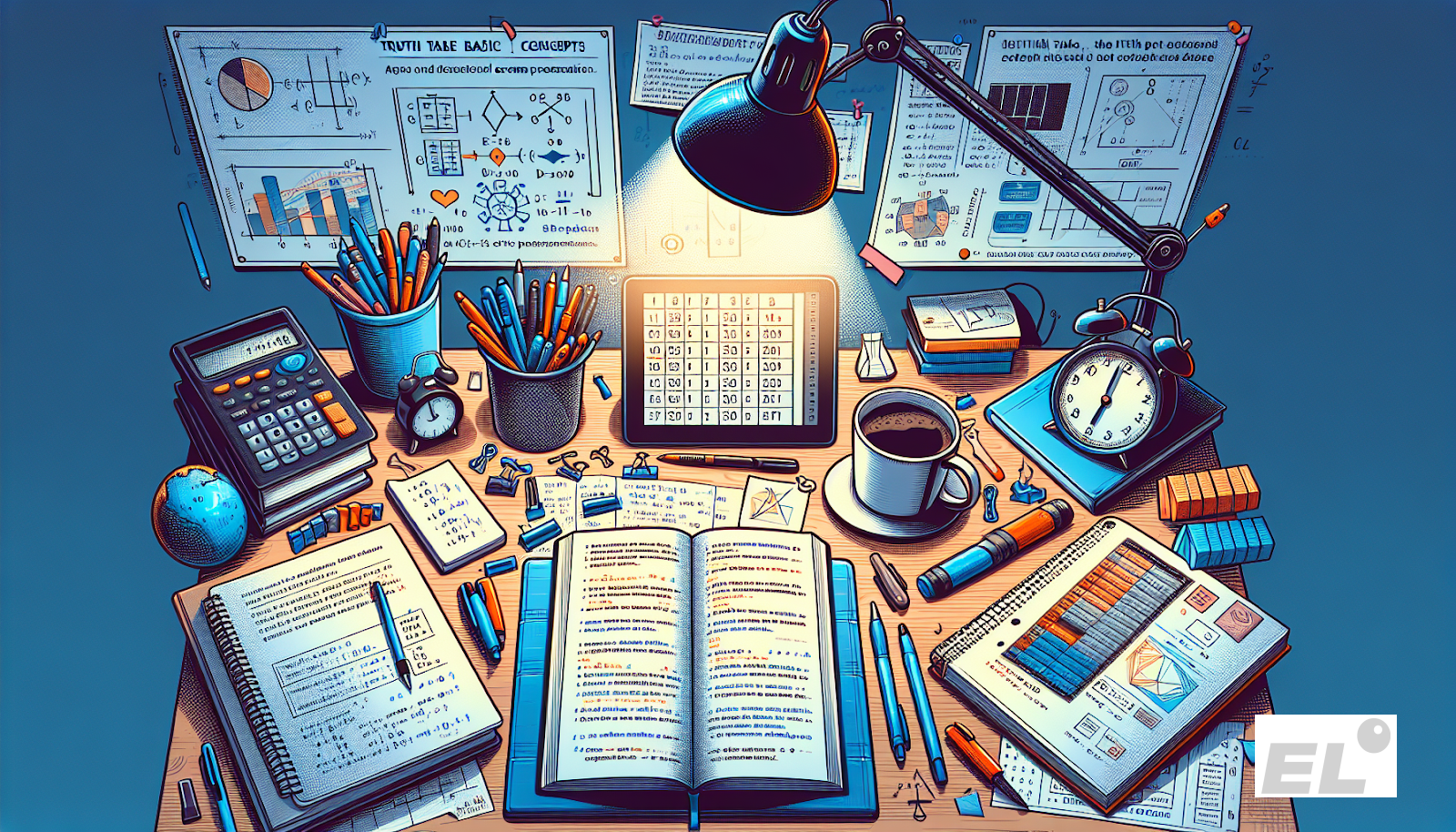 Таблицы истинности логических выражений.