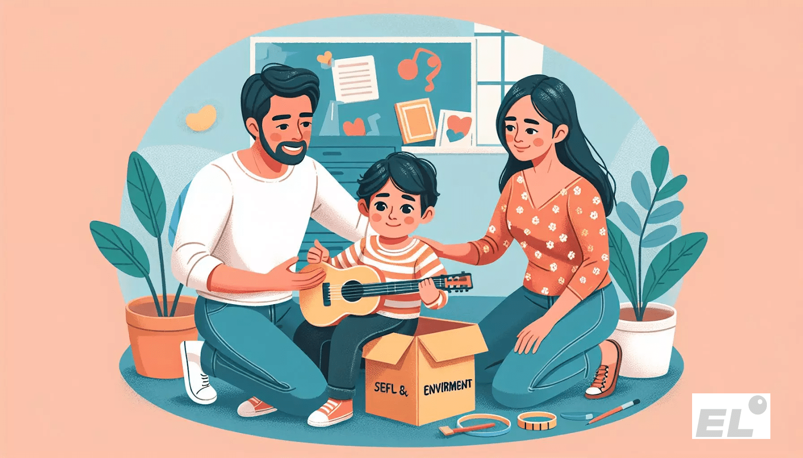 Родители задают основу для внутренней уверенности.