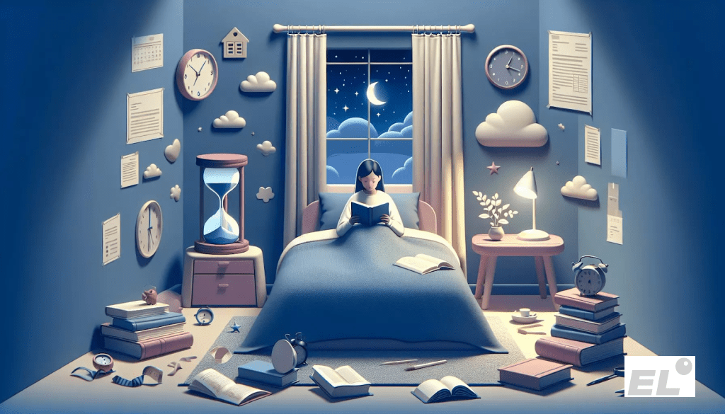 Стресс часто мешает быстрому засыпанию.