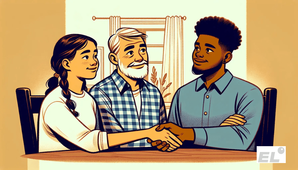 Разрешение на ночёвку означает, что родители доверились.