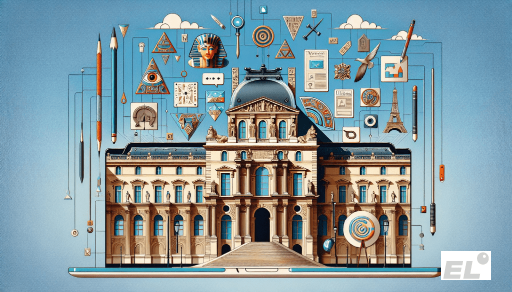 Виртуальный Лувр предлагает сфокусированные маршруты.