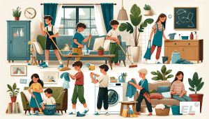 Как вовлечь ребенка в домашние дела