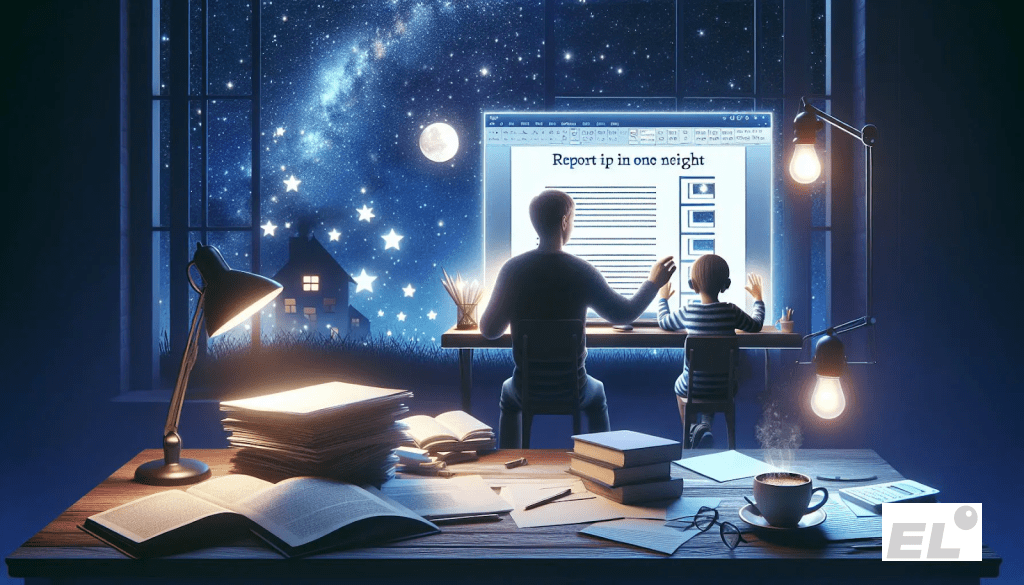 Узнали о школьном докладе поздно вечером? Первый шаг — остановить панику.