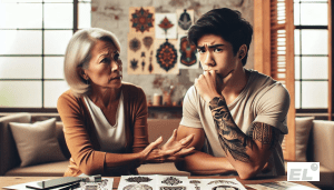 «На эту и на ту»: как говорить с родителями о татуировке