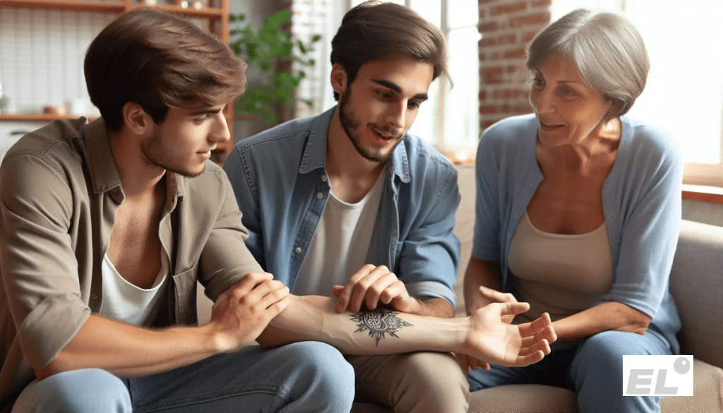 Многие родители боятся, что после татуировка станет поводом для сожалений.