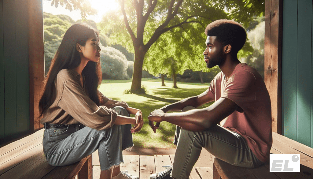 Не спешите сразу выяснять отношения.