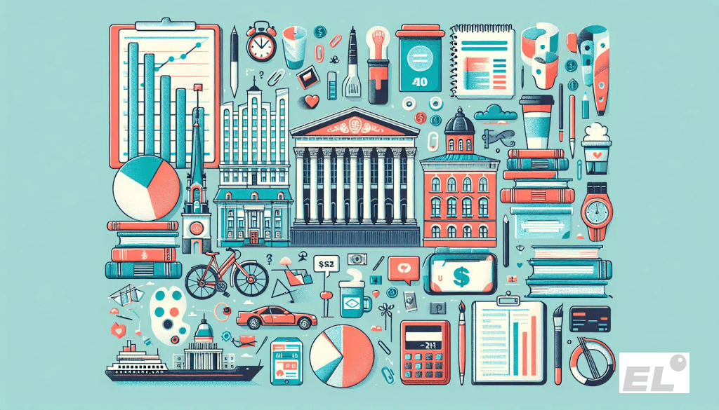 Помимо базовых потребностей, бюджет формируют две главные категории: необходимые учебные расходы, выбор досуга.