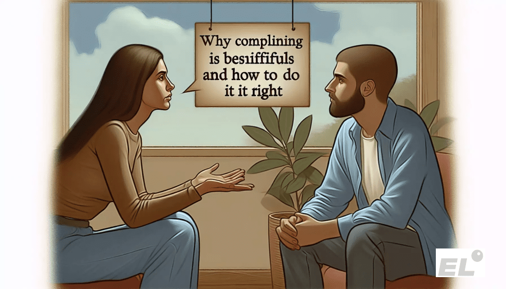 Выражение недовольства снимает внутреннее напряжение.