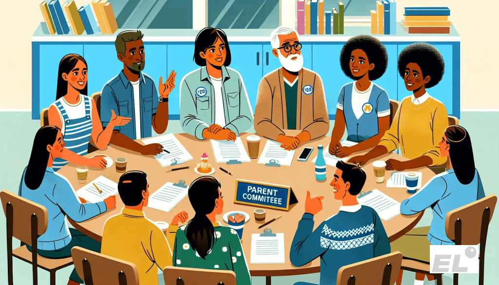 Родительский комитет — это группа мам и пап, которых выбирают на собрании.