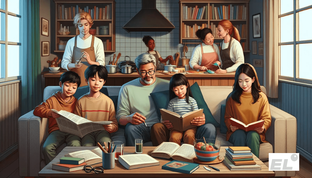 Включите чтение в ежедневную семейную рутину.