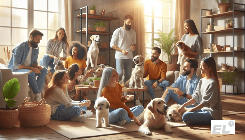 Домашние животные удивительно помогают заводить новые знакомства.