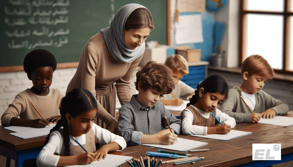 Письмо часто вызывает затруднения у леворуких школьников.