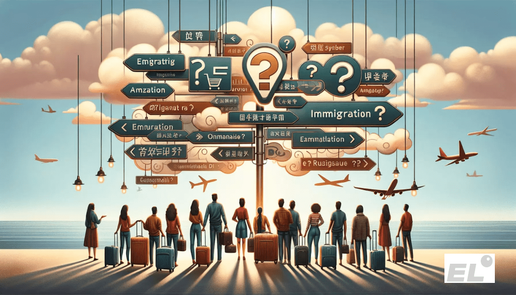 После прибытия в новую страну, действуйте.