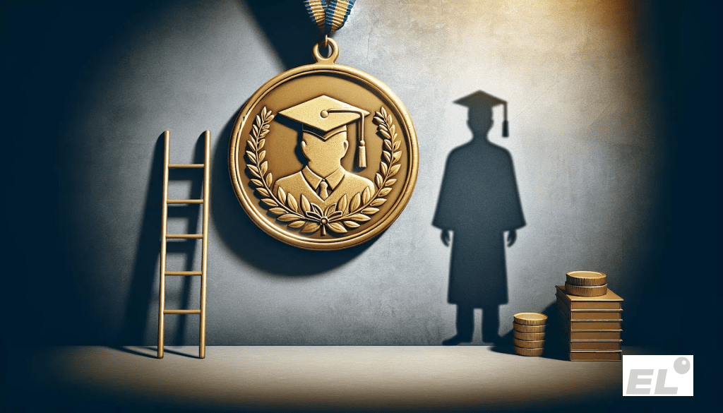 Получение школьного знака отличия развивает ценные личные качества.