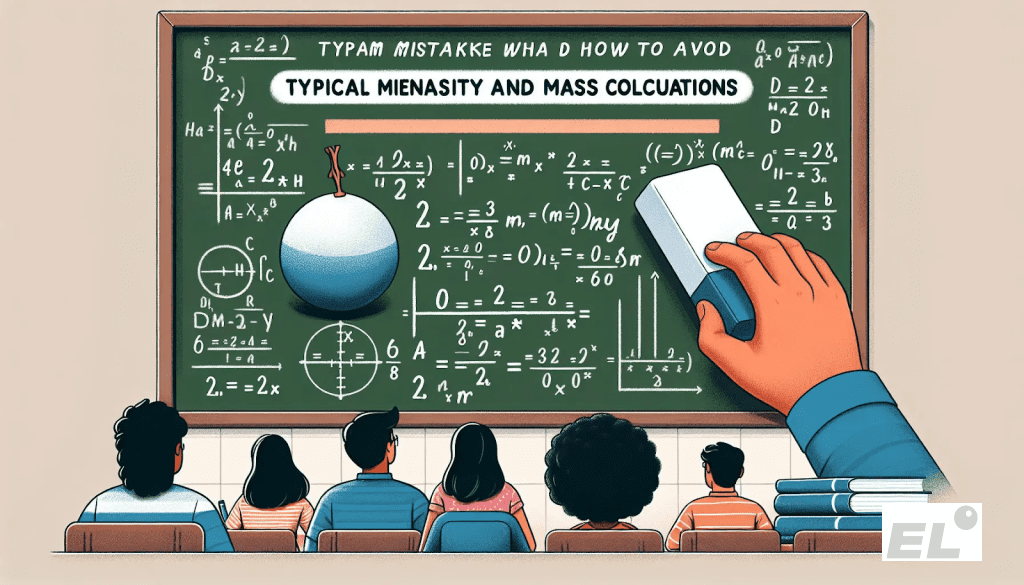 Ошибки в задачах на массу и плотность часто типичны.