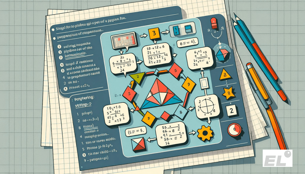 Если в задаче даны координаты вершин, просто действуй по шагам: