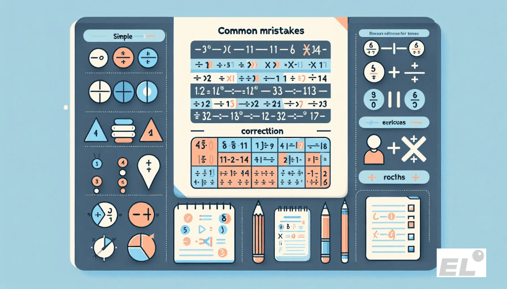 Чаще ошибки с дробями возникают из-за простых недоразумений: