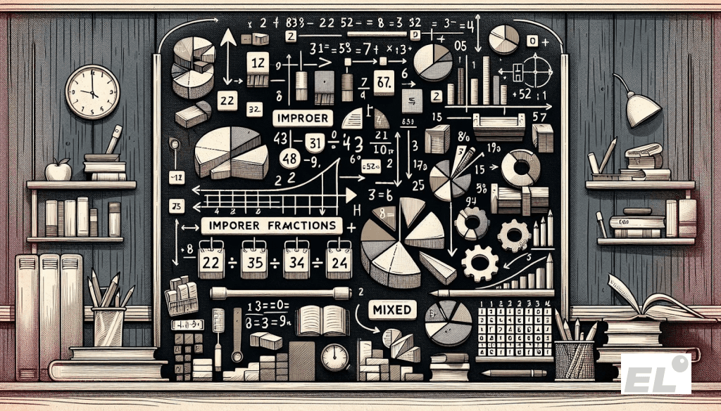 Когда числитель больше знаменателя, можем выделить целую часть.