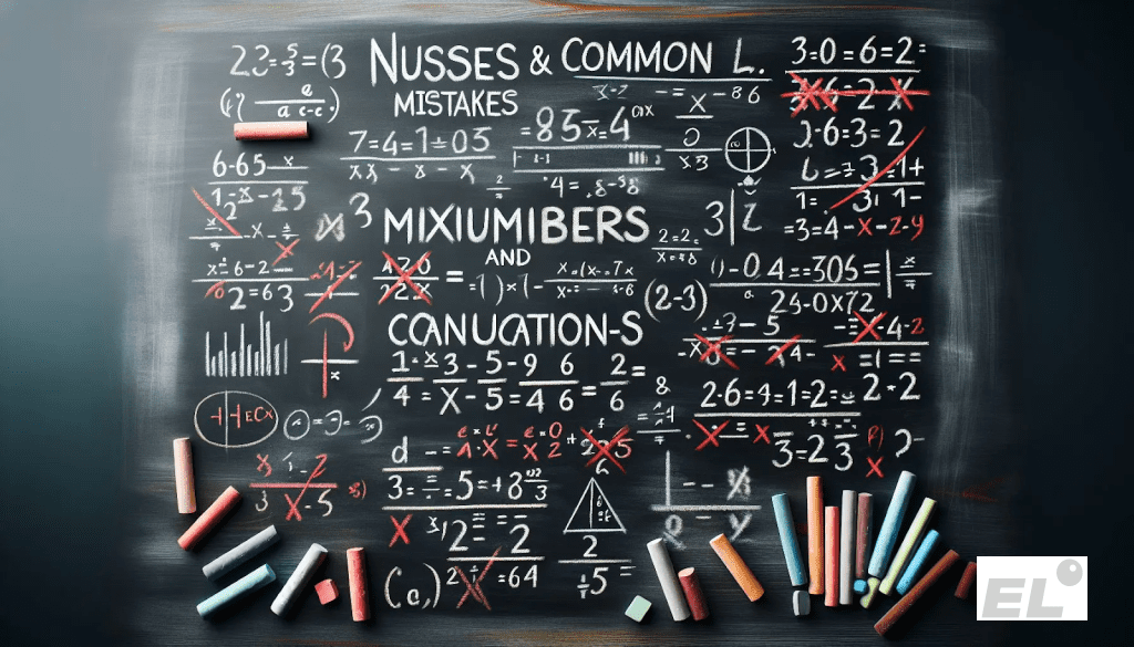 Главная ошибка — забывать про общий знаменатель.