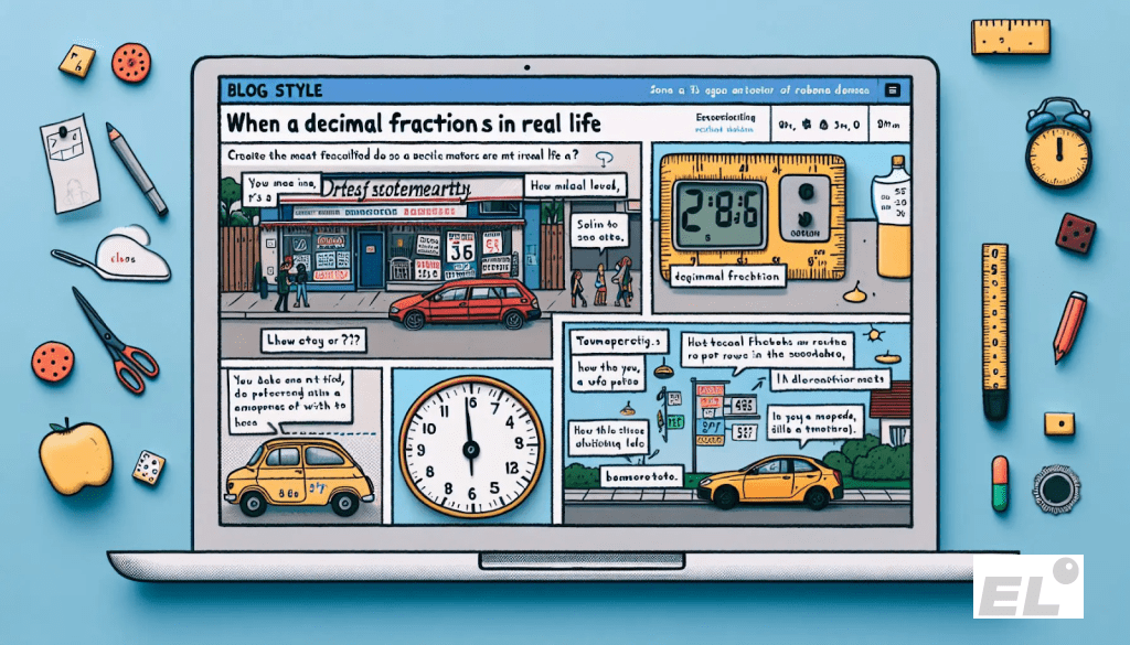 Давай посмотрим вокруг, десятичные дроби не на страницах учебника, а в твоей руке.