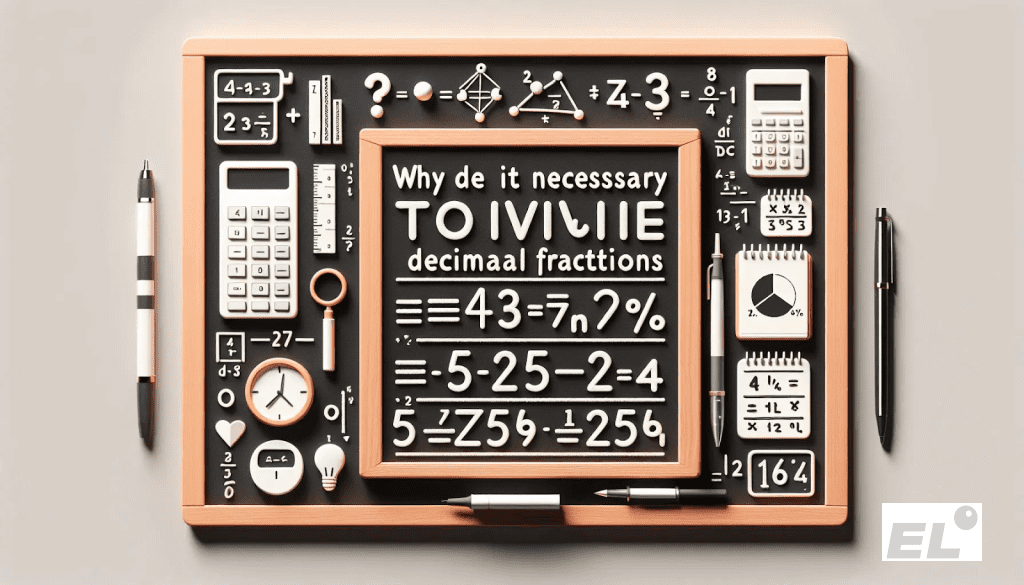 Деление десятичных дробей