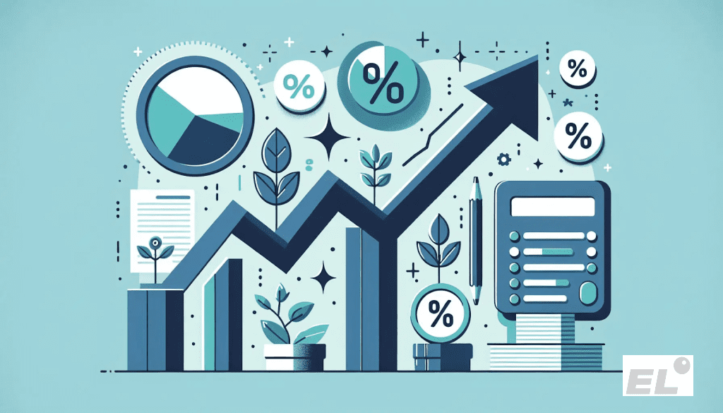 Процентное увеличение величины