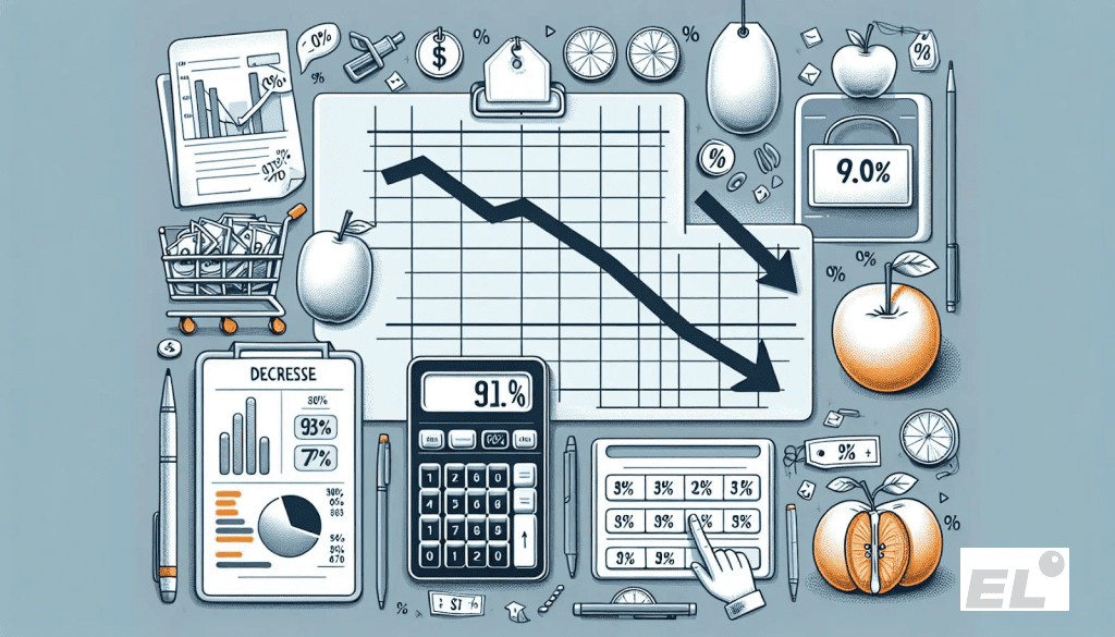 Чтобы найти, на сколько процентов что-то изменилось, нужно сравнить разницу с тем, с чего начали.