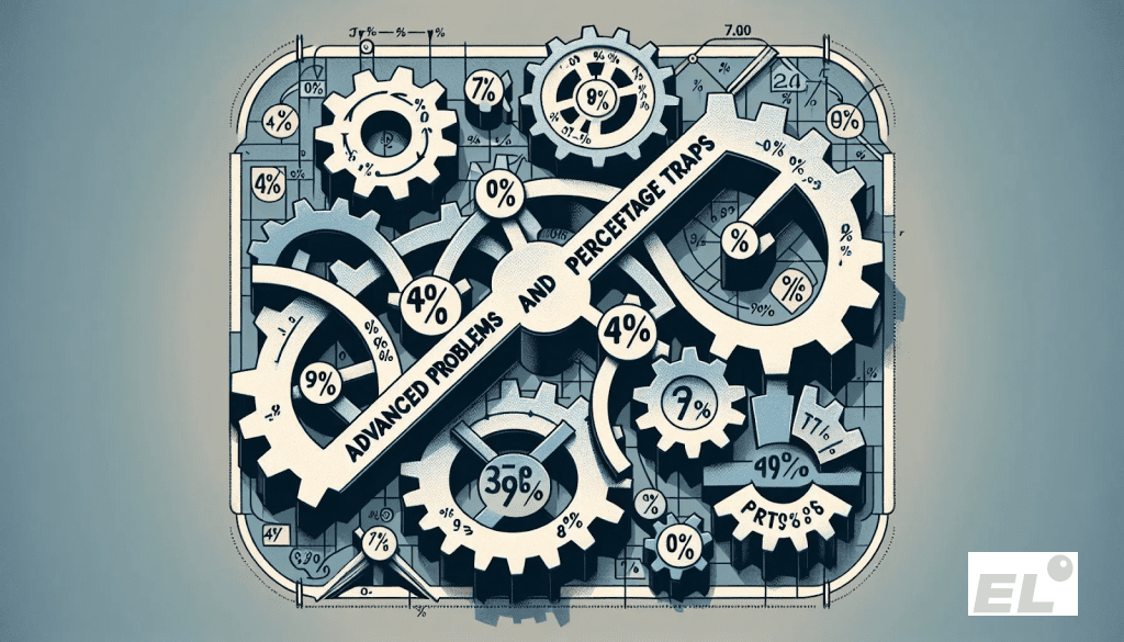 На более сложном уровне встречаются задачи с «процентами на проценты».