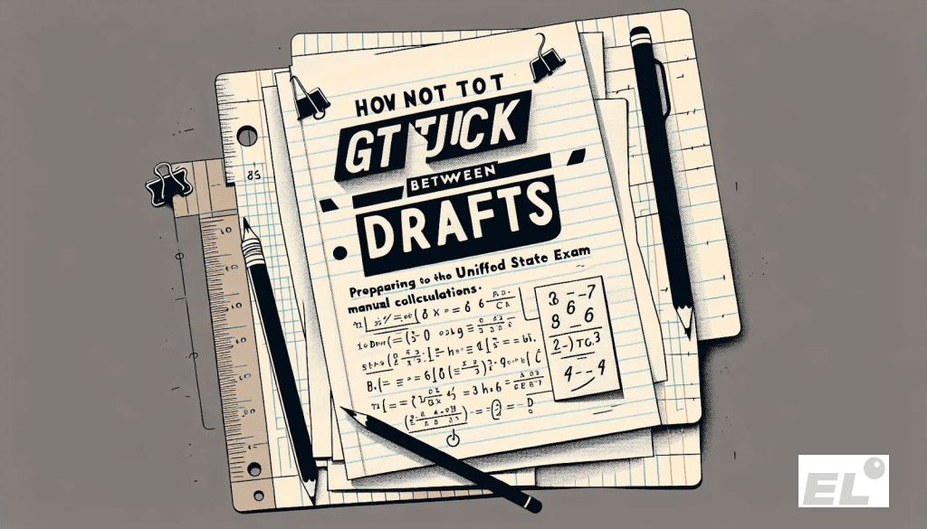 Чаще всего ошибка возникает не в вычислениях, а в тот момент, когда вы переписываете ответ из черновика в чистовик.