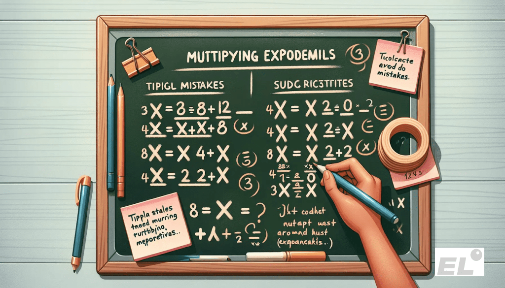 Ловушка 1 «Умножить показатели» вместо «сложить».