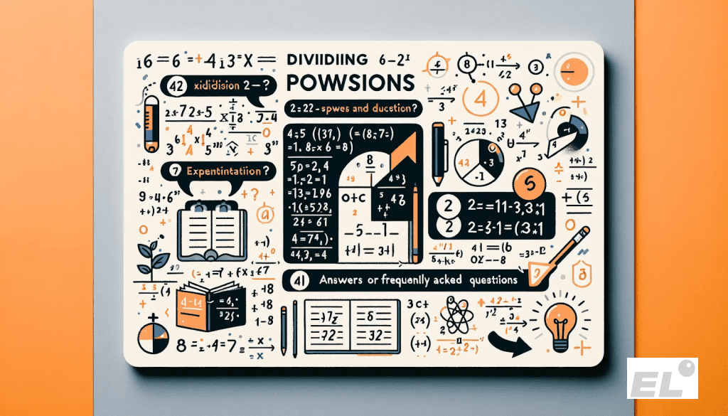 Можно ли делить степени с разными основаниями? Да, но правила aᵐ / aⁿ = aᵐ⁻ⁿ не будет работать, пока основания a не станут одинаковыми.
