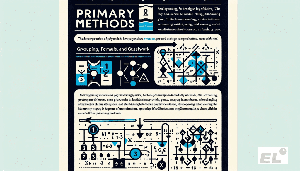 Метод группировки работает так: ты находишь, что у части слагаемых есть один общий множитель, а у другой части другой.