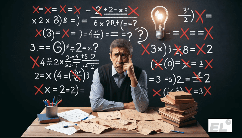 Пропуск общего знаменателя.