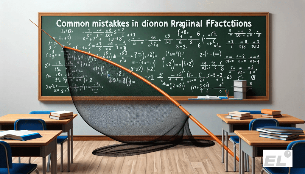 Самые частые ошибки при делении дробей повторяются из года в год.