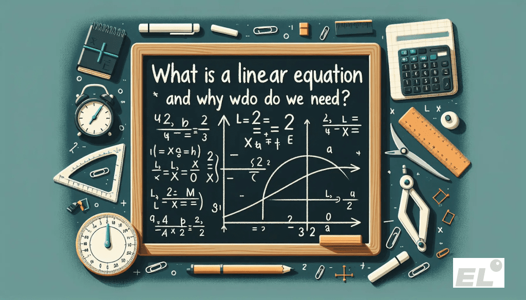 Линейное уравнение — это выражение, в котором переменная стоит только в первой степени.