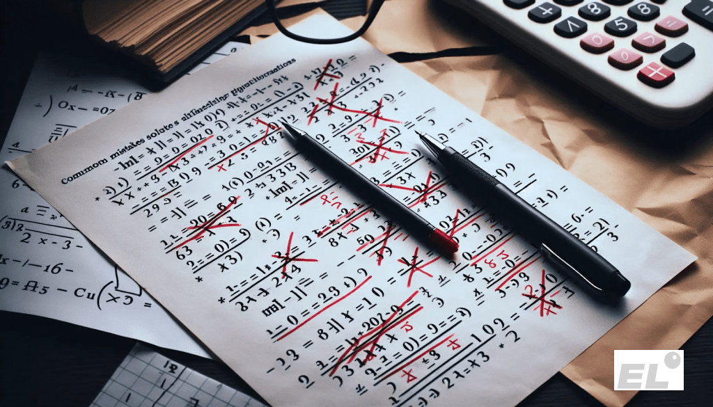 Самая частая ошибка — забыть про ОДЗ.