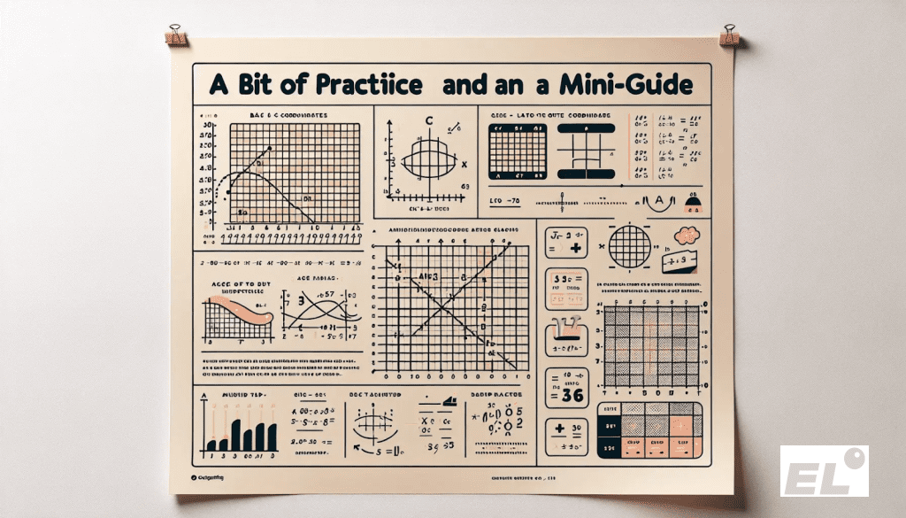 Чтобы координаты перестали быть абстракцией, попробуй поработать с ними руками.