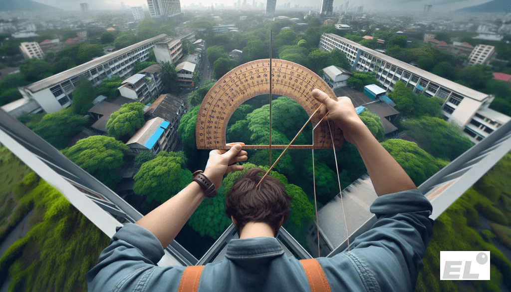 В учебнике углы ровные, а в жизни не всегда.