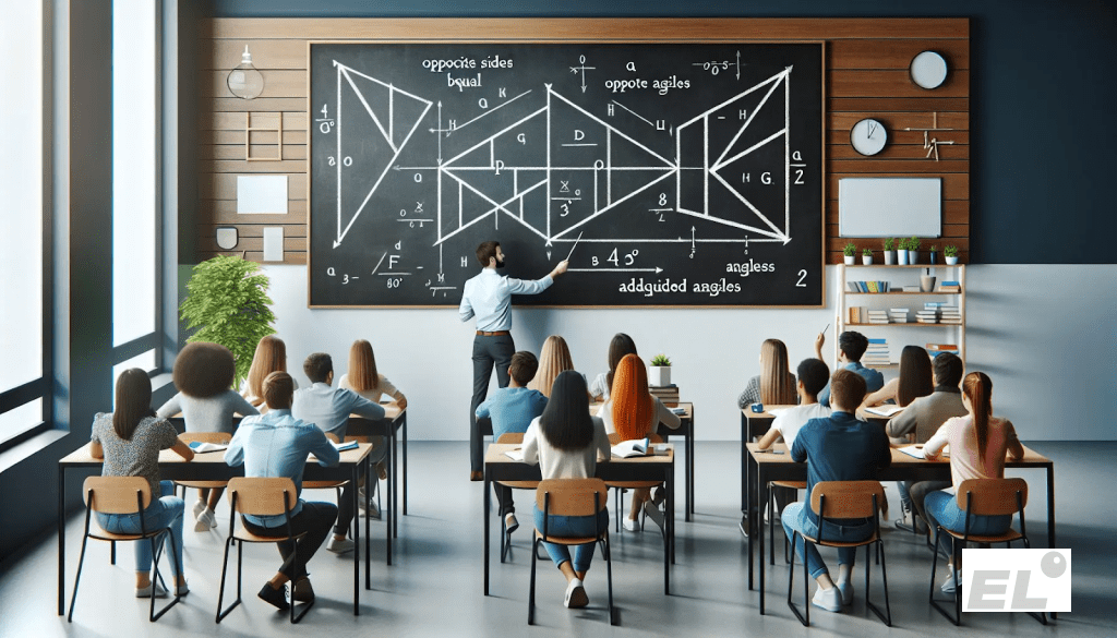 Чтобы свойства параллелограмма стали для тебя ясными и живыми, попробуй подключить не только правила, но и образы.