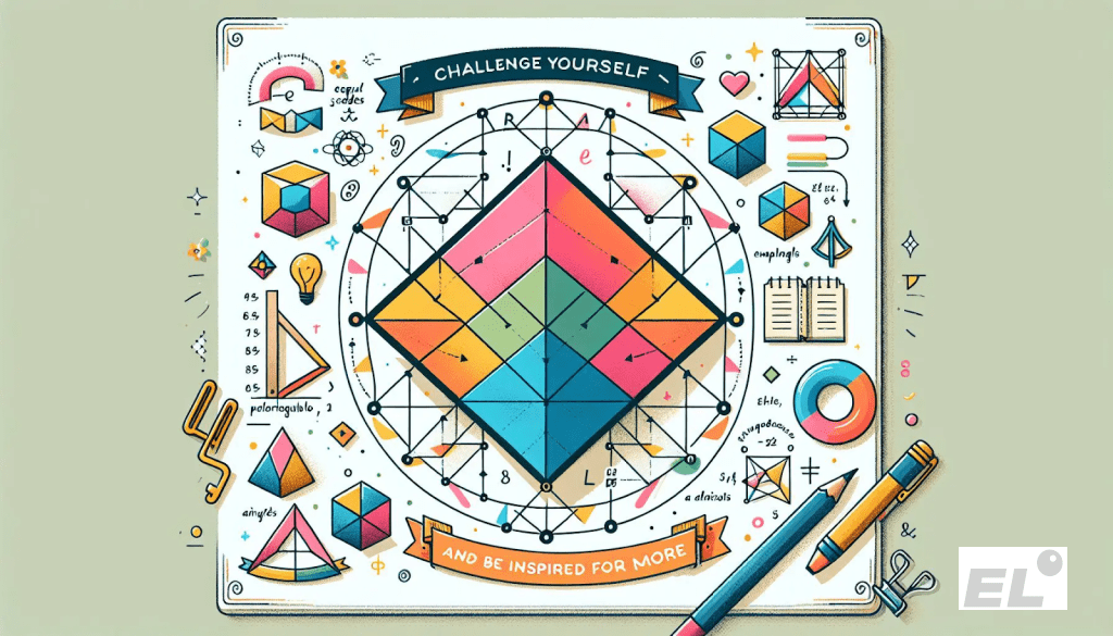 Потренируемся, сначала нарисуй ромб, который имеет сторону 6 см.