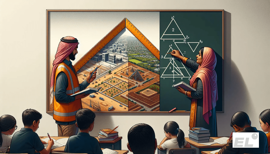 Иногда кажется, что геометрия живёт только в тетради.