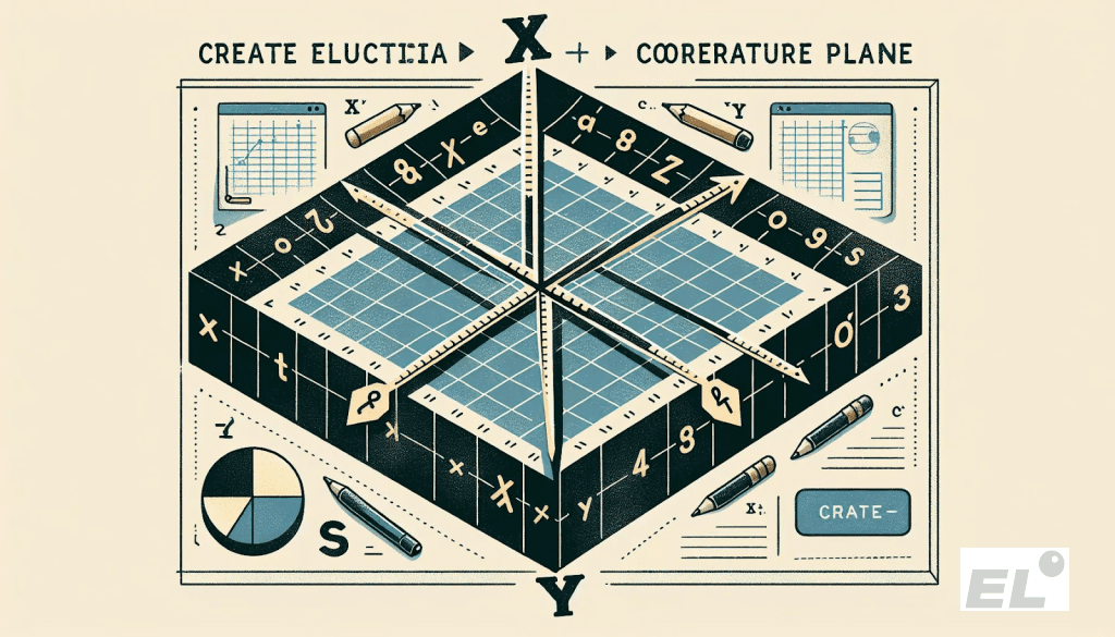 Координатные оси делят плоскость на четыре четверти, которые нумеруются против часовой стрелки, начиная с правого верхнего угла.