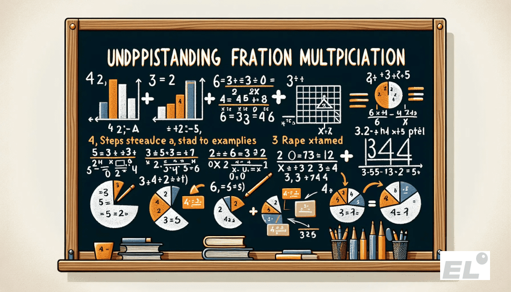 Давайте начнём с самого простого примера: две трети умножить на три четвертых.