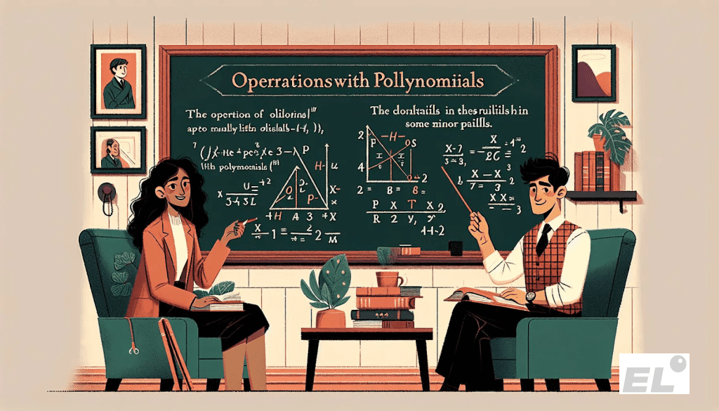 Сложение и вычитание многочленов — на самом деле просты: просто складывай или вычитай подобные члены (те, у которых одинаковая степень у x).
