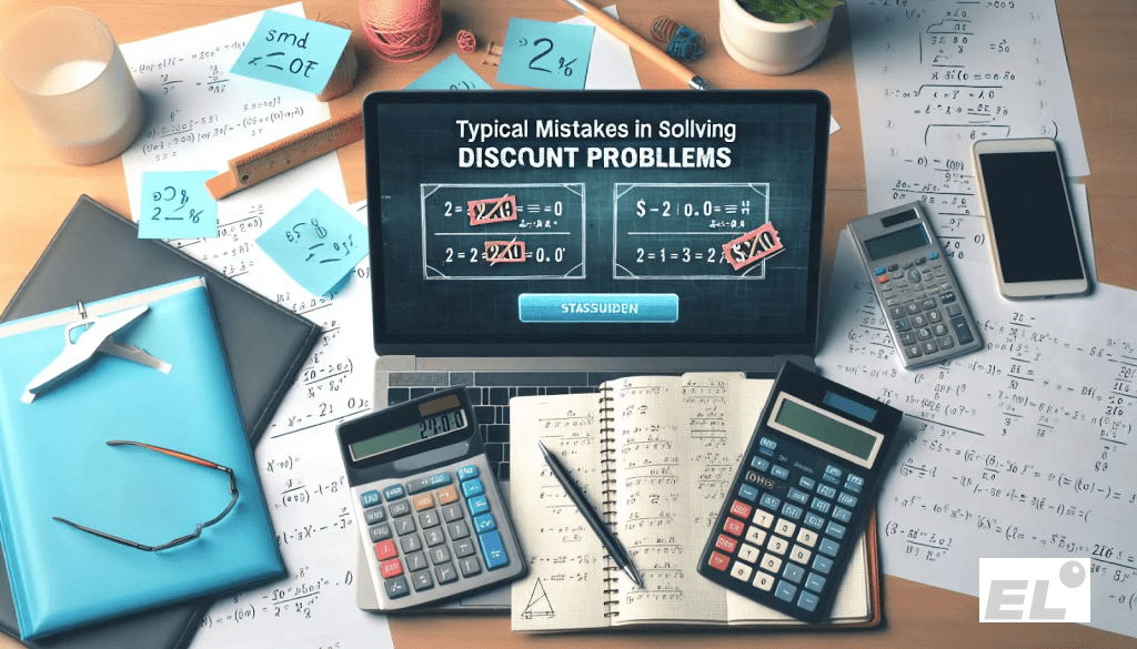 Самая частая ошибка при работе с процентами — считать скидку сразу от общей суммы, а не от цены каждой позиции.